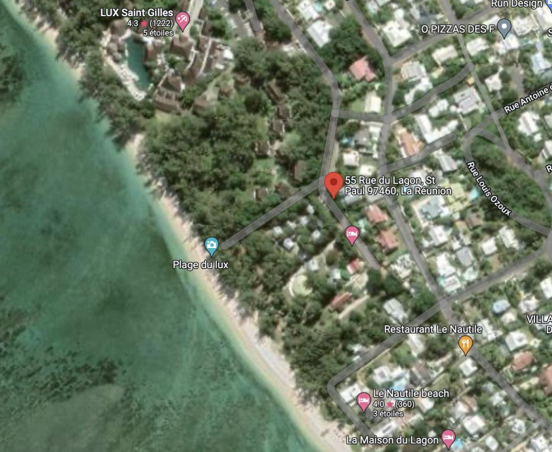 Apartament La Casa Edelia La Saline Les Bains Zewnętrze zdjęcie
